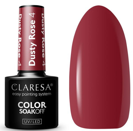 Claresa Lakier Hybrydowy Dusty Rose 04
