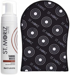 St.Moriz Zestaw Samoopalacz MEDIUM 200ml + Rękawica