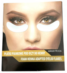 Podkładki Płatki Pod Oczy Do Henny PIANKOWE 100szt k/072/100F
