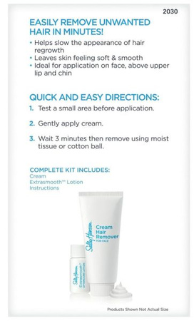 Sally Hansen Depilator Włosków DUŻY Duo Kit Na Twarzy 