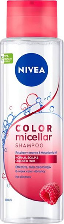 Nivea Szampon Micelarny COLOR Do Włosów Farbowanych 400ml