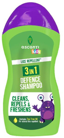 Escenti KIDS Szampon Do Włosów Przeciw Wszom 3w1 300ml