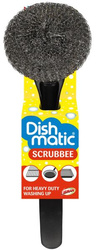 DishMatic Zmywak Stalowy Druciak Scrubbee Z Rączką