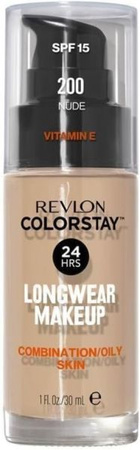 Revlon Colorstay C/O Podkład z Pompką Cera Tłusta Mieszana 200 Nude 30ml