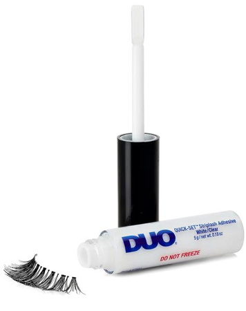 DUO Klej Do Rzęs Transparentny Bezbarwny Z Silikonowym Pędzelkiem 5g 