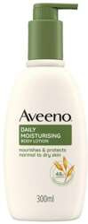 Aveeno Daily Moisurising Body Lotion Bezzapachowy Balsam Do Ciała Z Pompką 300ml
