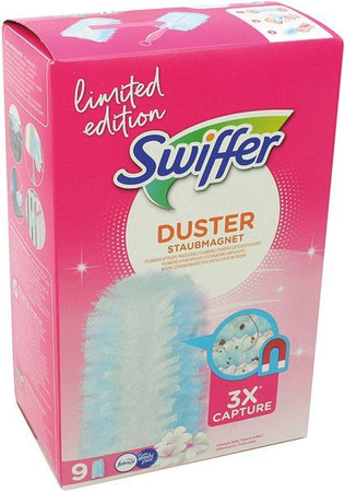 Swiffer Duster ZAPAS Miotełki Do Kurzu Wkłady 9 sztuk 