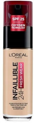 Loreal Infallible 24h Podkład Odporny Na Ścieranie 180 Rose Sand 30ml