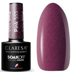 Claresa Lakier Hybrydowy Pink 553