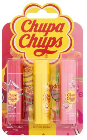 Chupa Chups Zestaw 3x Balsam Do Ust 