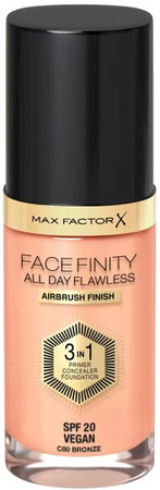 Max Factor Facefinity Podkład 3w1 Do Twarzy C80 Bronze