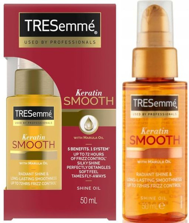 TRESemme Olejek Keratin SMOOTH With Marula Oil Wygładzający 50ml