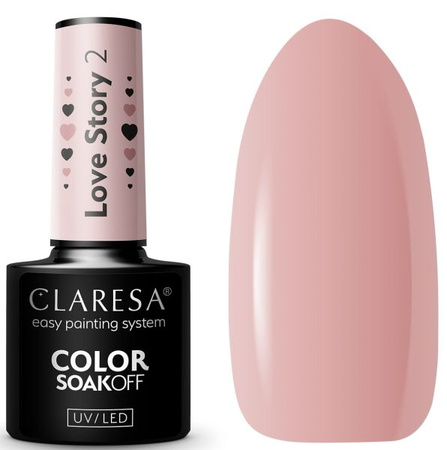 Claresa Lakier Hybrydowy Love Story 02