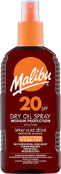 Malibu Suchy Olejek Do Opalania Dry Oil Spray 20SPF 200ml