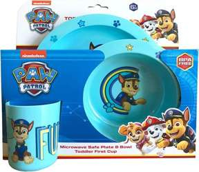 Paw Patrol Zestaw Śniadaniowy Maluszka 6m+ Niebieski