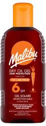 Malibu Dry Oil Gel Suchy Olejek Do Opalania 6SPF 200ml
