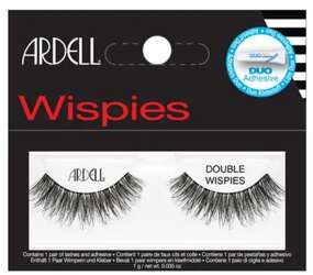 Ardell DOUBLE Wispies Rzęsy Na Pasku + Klej