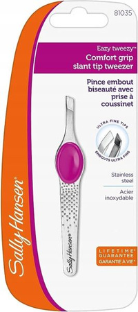 Sally Hansen Pęseta Skośna Easy Tweezy Comfort Grip Slant Tip