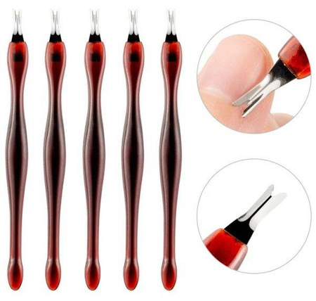 Nożyk 10x Trymer Radełko Do Wycinania Skórek 11cm