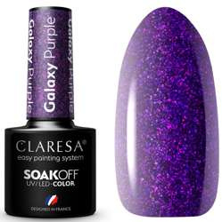 Claresa Lakier Hybrydowy Galaxy Purple