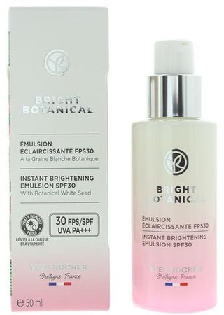 Yves Rocher Bright Botanical Emulsja Rozjaśniająca SPF30