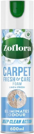 Zoflora Carpet Fresh Pianka Do Dywanów Odświeżająca 600ml Lime 