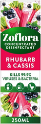 Zoflora Koncentrat Czyszczący Wielofunkcyjny 250ml Rhubarb & Cassis