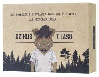 LaQ DZIKUS Z LASU Przyciąga Loszki Mydło W Kostce Dla Facetów 85g