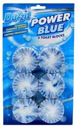 Duzzit Power Blue Krążki Barwiące WC Do Spłuczki 6szt