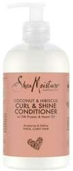 Shea Moisture Coconut & Hibiscus Cutl & Shine Odżywka Do Włosów 384ml
