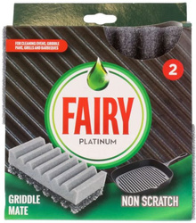 Fairy PLATINUM DUAL Griddle Mate Gąbka Do Piekarnika Grilla 2szt