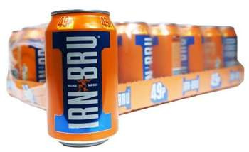 24x IRN BRU Napój Gazowany Z Kofeiną 330ml