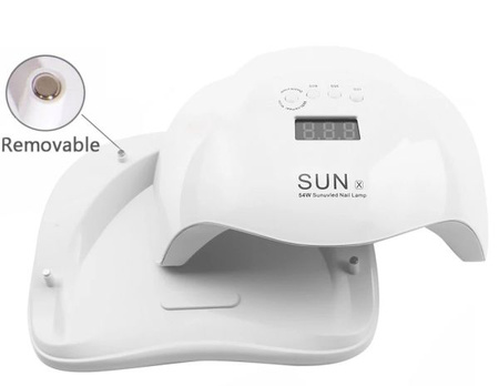 Vera Lampa Do Paznokci SUN X 54W Biała