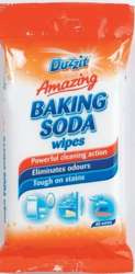 Duzzit Baking Soda Chusteczki  Nawilżane Sodą 40szt