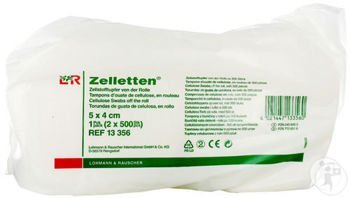 Zelletten Waciki Bezpyłowe 12 Warstwowe  1000szt 2xRolki po 500szt Grube