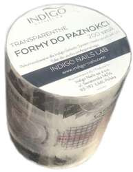 Indigo Szablony Formy Clear Do Przedłużania Paznokci 200szt