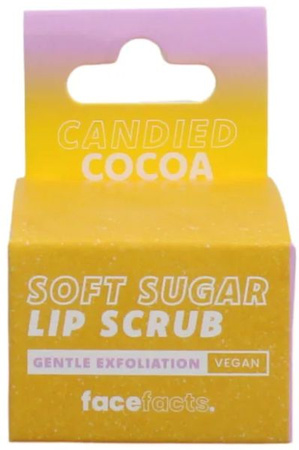 Face Facts Candied COCOA Soft Sugar Lip Scrub Do Ust 10g 