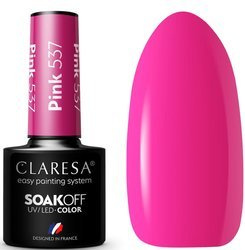 Claresa Lakier Hybrydowy Pink 537