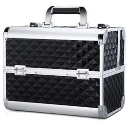 Kuferek Kosmetyczny Diamond Diament Czarny