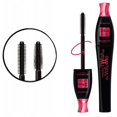 Bourjois Twist Up 2in1 Volume Tusz Multipleid 23 Black