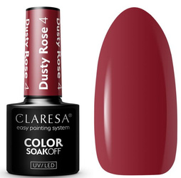 Claresa Lakier Hybrydowy Dusty Rose 04