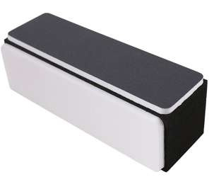 Vera Blok Polerski Manicure 4 Stronny Czarno Biały 1szt