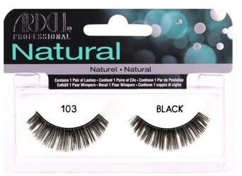 Ardell 103 BLACK Rzęsy Na Pasku Czarne