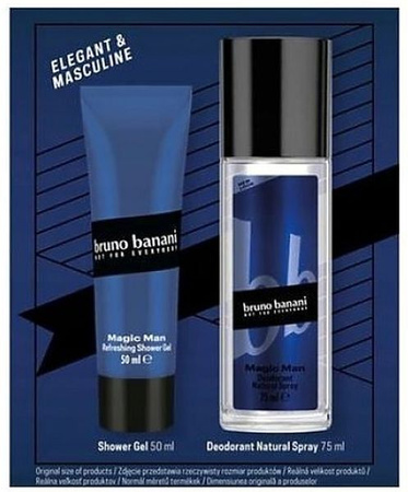 Bruno Banani ZESTAW MAGIC MAN Deodorant & Shower Gel 