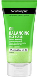 Neutrogena Oil Balancing Face Scrub Lime & Aloe Vera 150ml