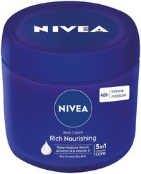 Nivea Rich Moisture 5in1 Body Krem Do Ciała Z Olejkiem Migdałowym 400ml