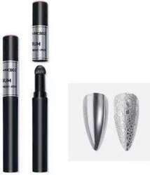 Magic Chrome PEN Pyłek W Aplikatorze MCB02 Srebrny