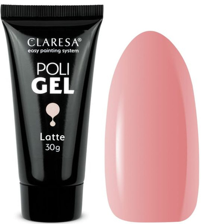 Claresa Poli Żel Budujący LATTE 30g