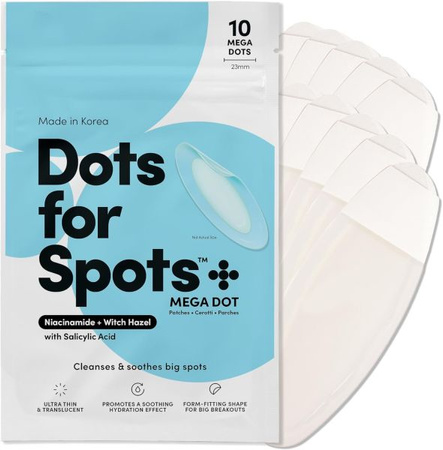 Dots for Spots Mega Dot Plastry Na Wypryski 10szt 