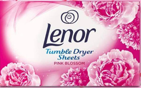 Lenor Chusteczki Zapachowe Do Suszarki 34szt  Pink Blossom 